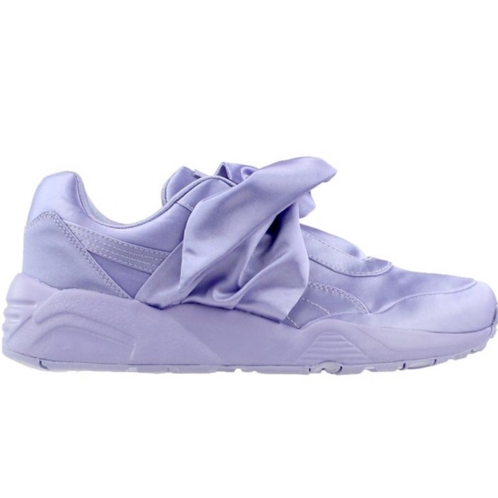 PUMA FENTY Purple Bow Sneakers NEW NWT - Picture 5 of 9